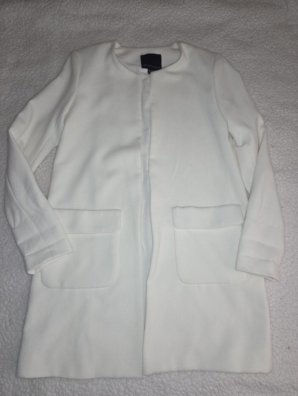 Harlowe & Graham Long Open Cardigan XS